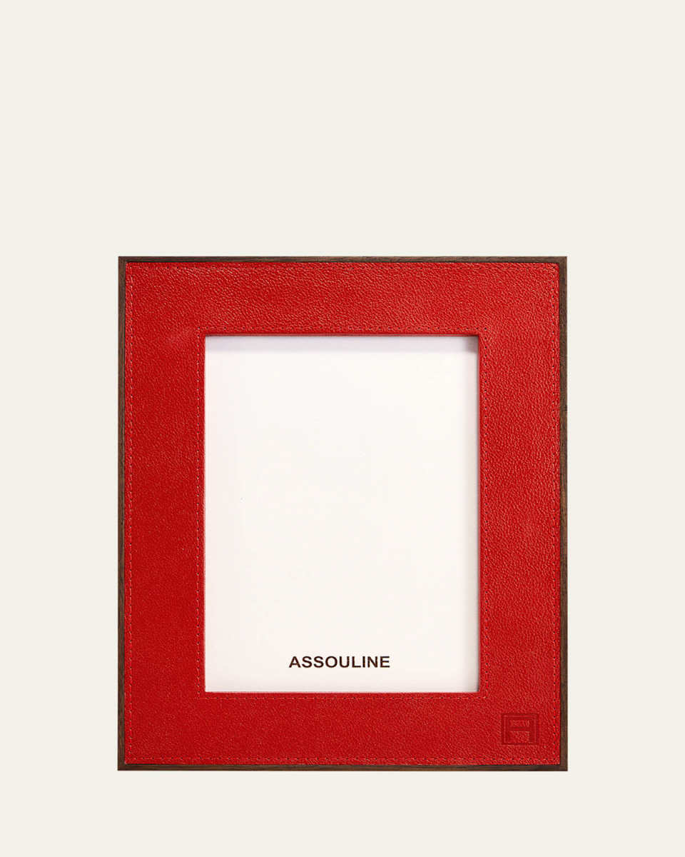Heritage Leather Picture Frame, 5" x 7"